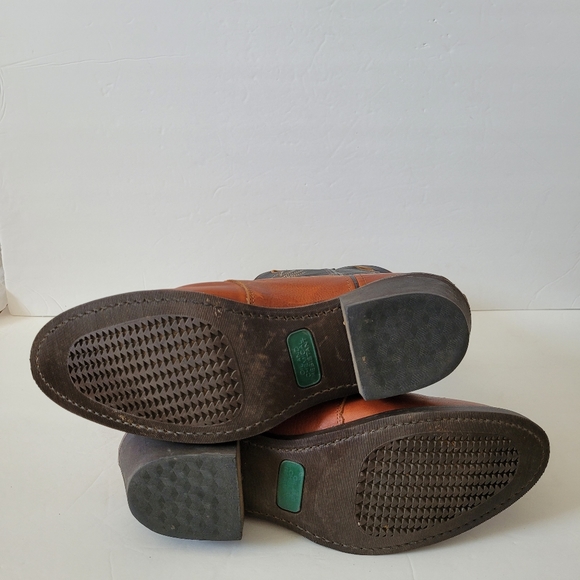 Quality Leather Oil & Chemical Resistant Work Western Cowboy Boots Size 10M - Picture 7 of 9